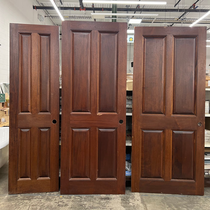 4 Panel Mahogany Interior Door