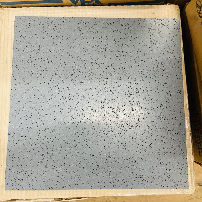 Lot Of Armstrong Vinyl Composite Tile "Gravel Blue" ~ 180 Sq.Ft