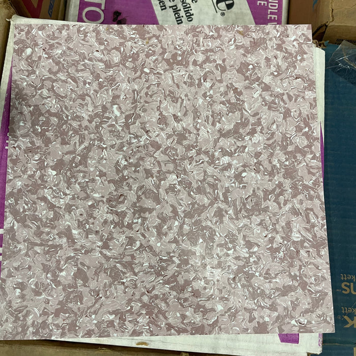 Lot of Kentile Vinyl Tile " Lavender Terrazzo" ~ 315 Sq.Ft.