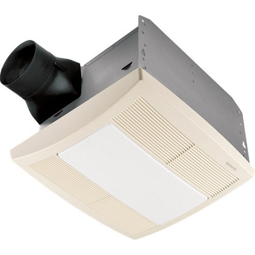 Broan Quiet Ventilation fan w Fluorescent Light & Night Light Bathroom Vent