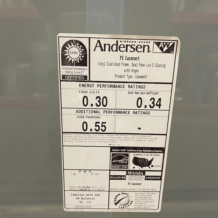 Andersen Double Casement w/ Fixed Window