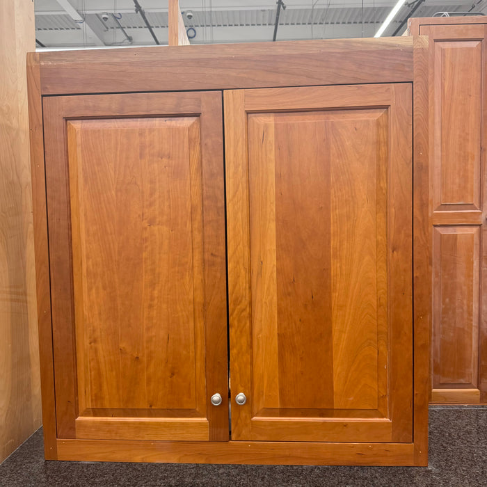 Maple Finished Inset Door Cabinet Set w/ Island