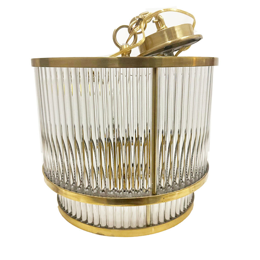 Antique Regency Style 3 Arm 3 Light Brass Chandelier w Glass Body —  EcoBuilding Bargains