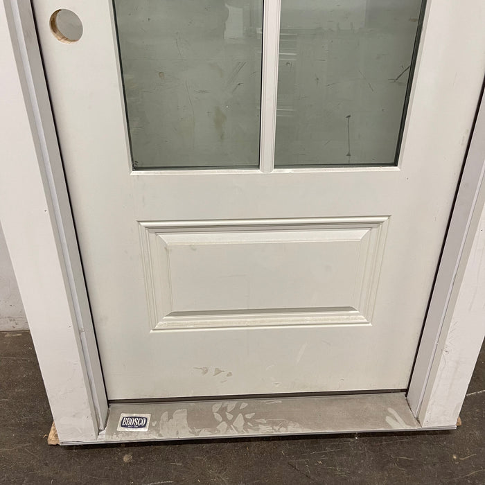 Brosco 4-Lite Front Entry Door w/1 Panel