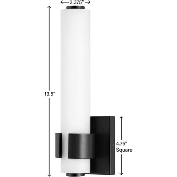 Hinkley "Aiden" LED Vertical Vanity Light (53060BK)