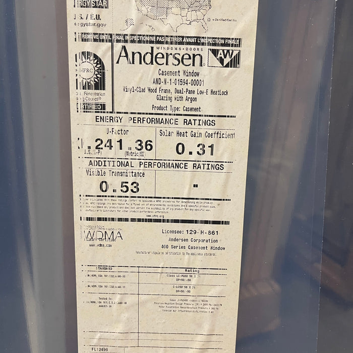 Andersen 400 Series Casement Window