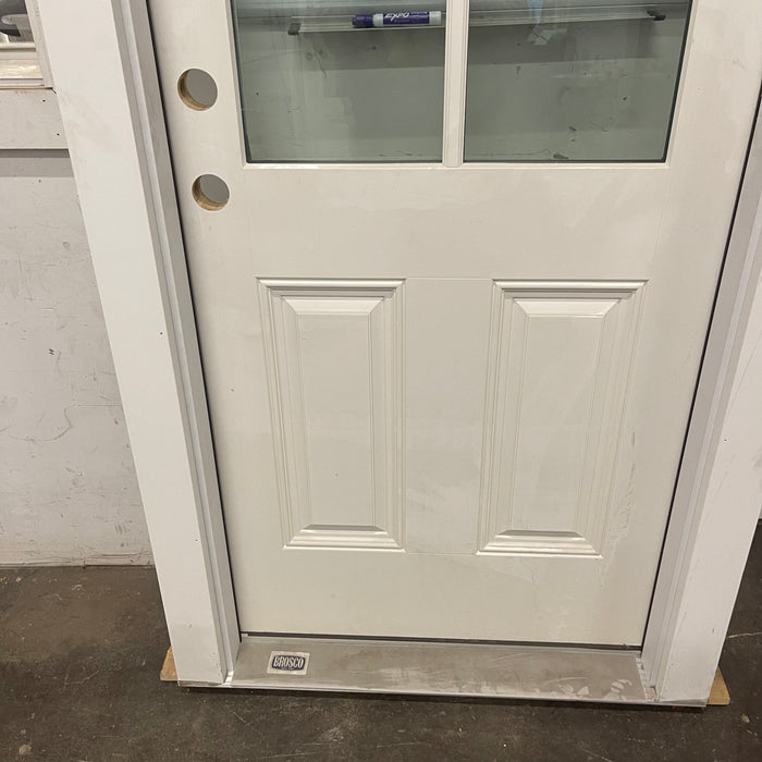 Brosco 4-Lite Front Entry Door w/2 Panels