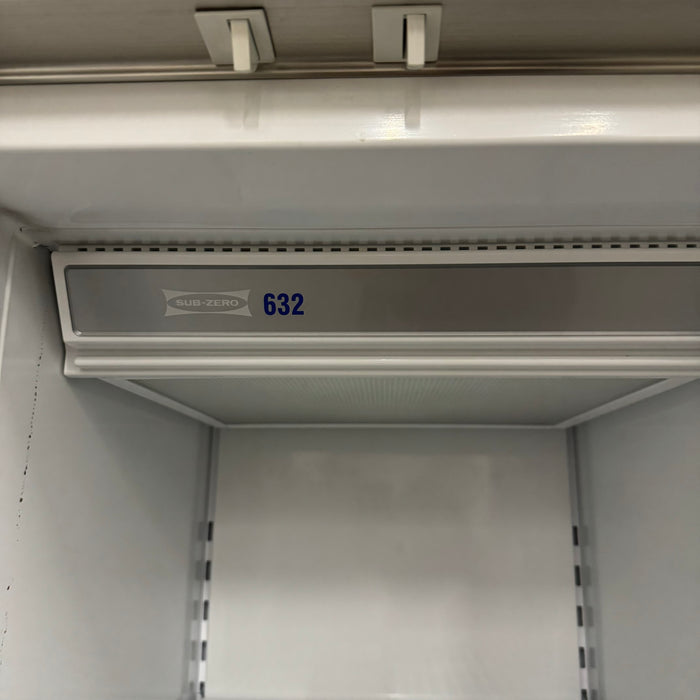 Sub Zero 632/S Stainless Steel Refrigerator