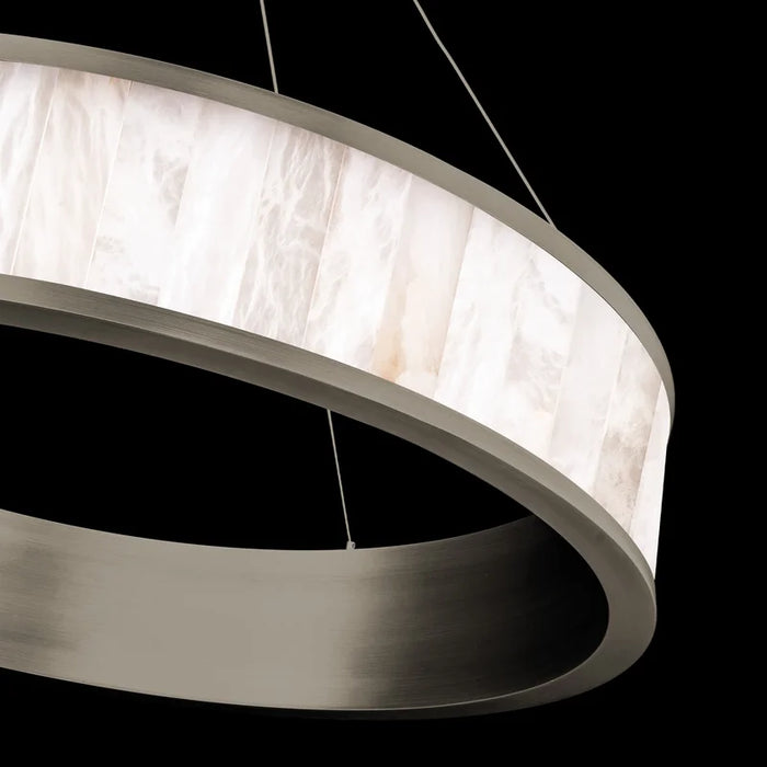 Modern Form “Coliseo” LED Antique Nickel Chandelier (PD-72128-AN)