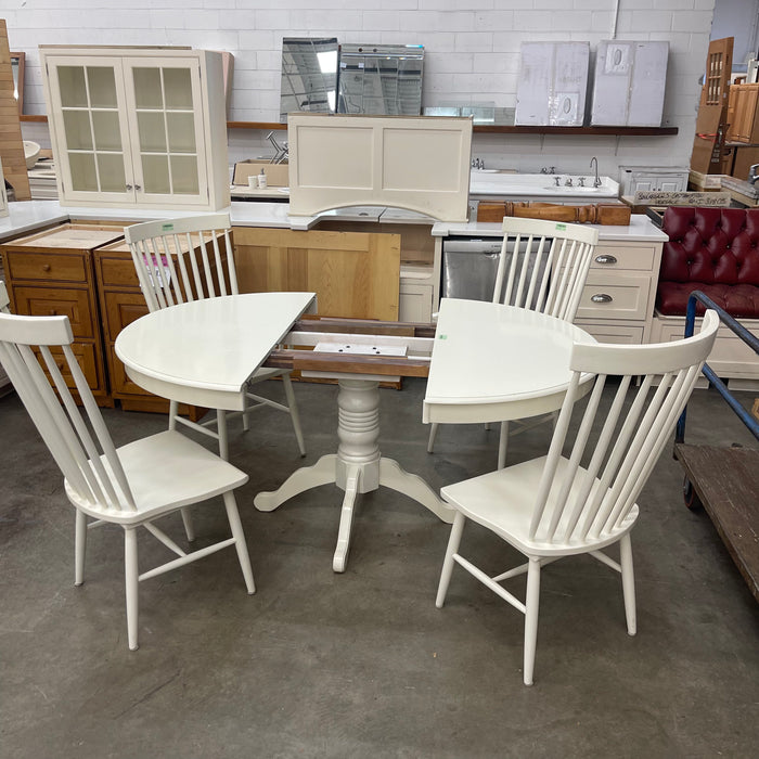 White Pier 1 Imports Dining Table Set