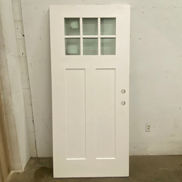 Jeld-Wen Smooth-Pro Craftsman Style Front Door