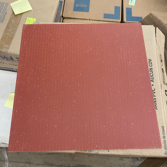 Lot Of Stonescape Vinyl Tile "Red" ~ 330 Sq.Ft.