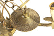 Antique Spanish Brass Chandelier 