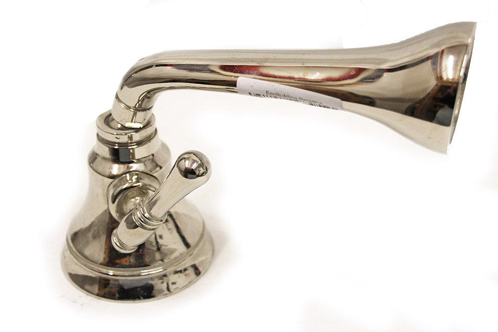 Rohl Bossini Spa Shower Head with Arm Polished Nickel Finish