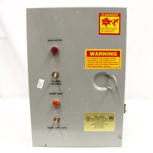 Industrial Motor Control Panel