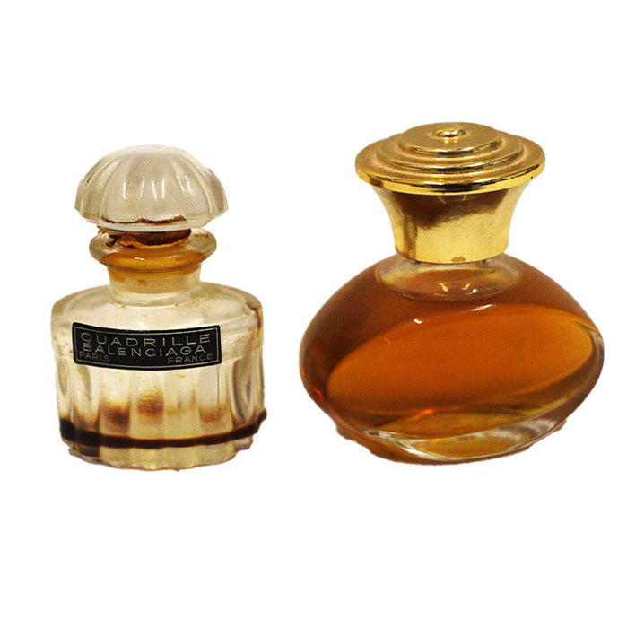 Antique Perfume Quadrille Perfume Bottle Set Unlabel — EcoBuilding Bargains