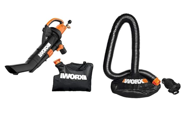 WORX TRIVAC 3 in 1 Leaf Blower Mulcher and Yard Vacuum WG509