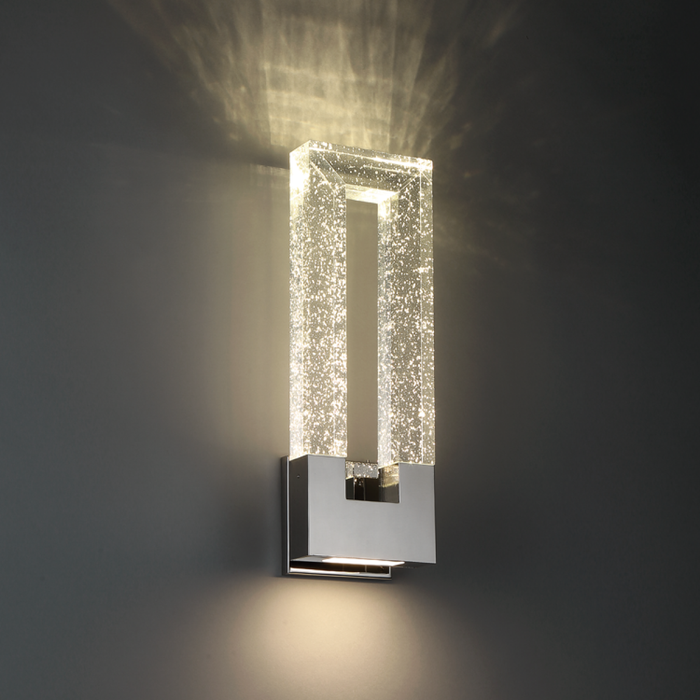 Modern Form “Chill” LED Vanity Light / Sconce (WS-31618-PN)