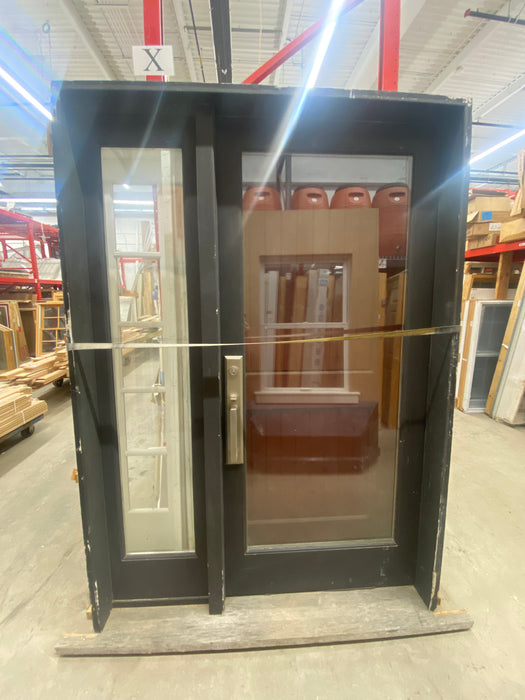 Exterior Glass Door with Sidelight