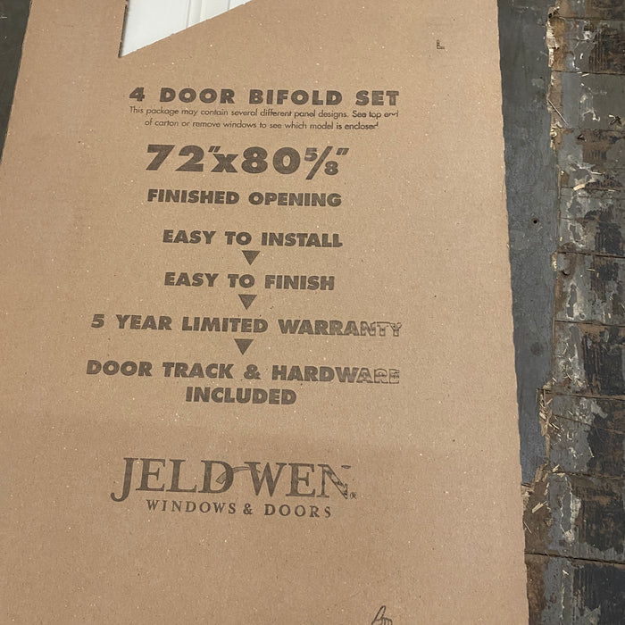 Jeld-Wen 2-Pk "Santa Fe" Bifold Doors
