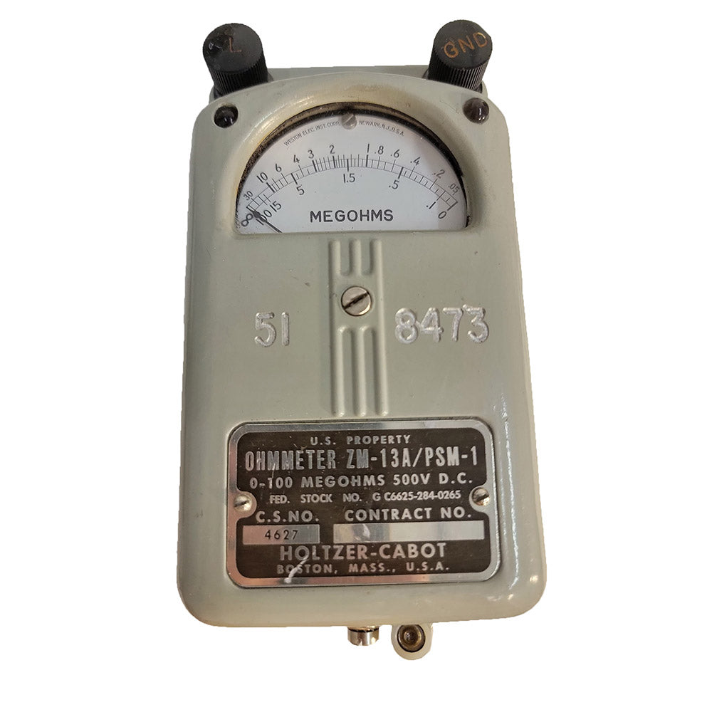 Safety OHM Meters - 1681 - Aeronautical & General Instruments (AGI
