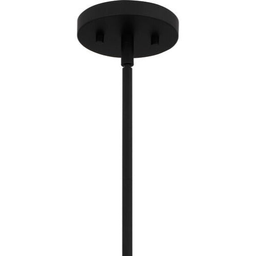 Quoizel Piccolo 1 Light 12 inch Matte Black Mini Pendant Ceiling Light (QPPO5603MBK)