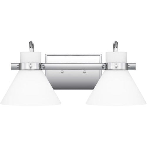 Quoizel Regency 2 Light 17 inch Polished Chrome Bath Light Wall Light (RGN8617C)