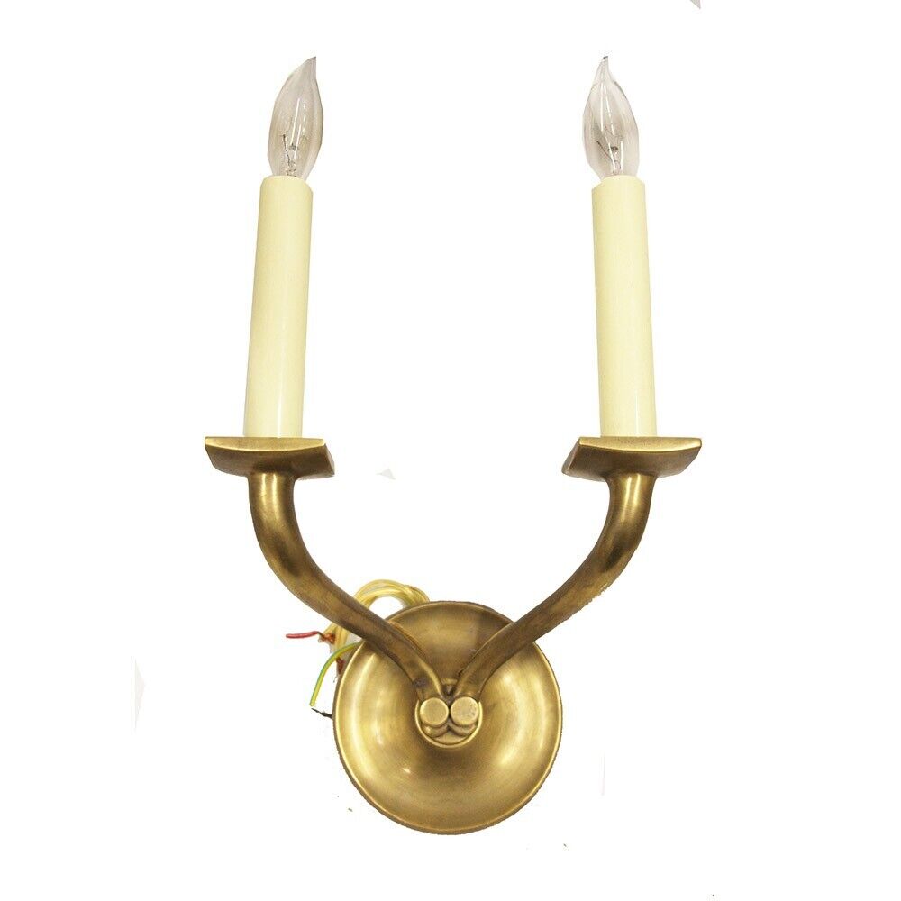 Visual Comfort Cotswold Narrow Mirrored Sconce Brass Finish