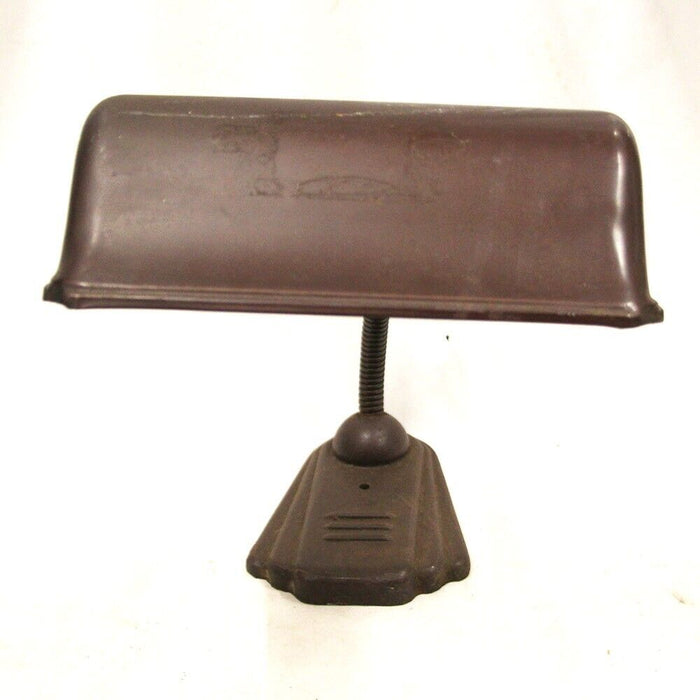 Antique Art Deco Desk Lamp Metal Body Ebay Only