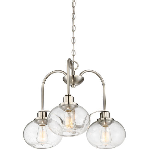 St George Street glass and brass Italian chandeliers - Lighting