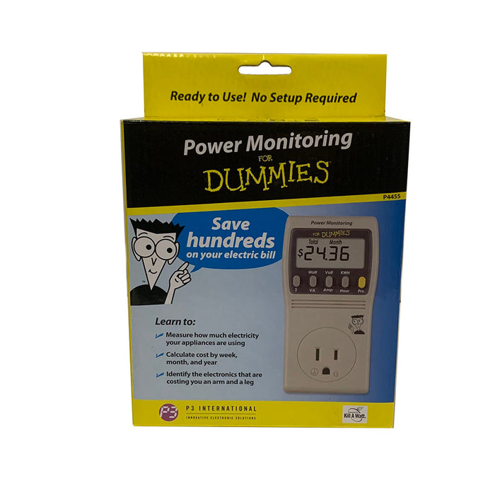 Power Monitoring for Dummies Power Use Measuring Monitor Eco Friendly Energy Use