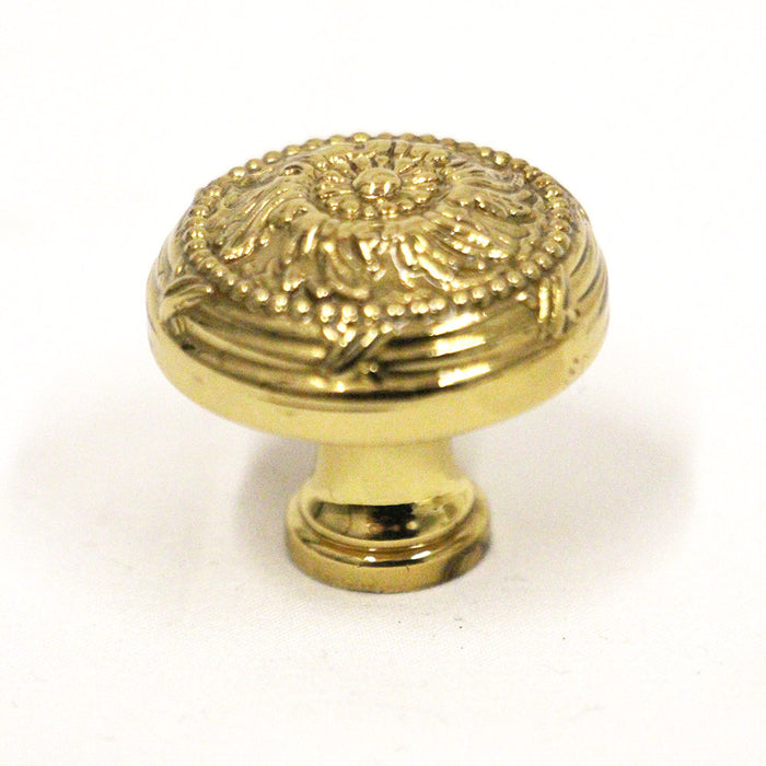 Period Brass Drawer Knobs lot of 3 1 1/4"
