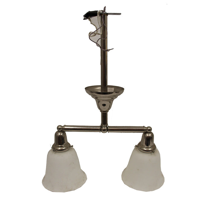 Shoreland™ Two Light Flush Ceiling Fixture With 2-1/4" Shade Holders