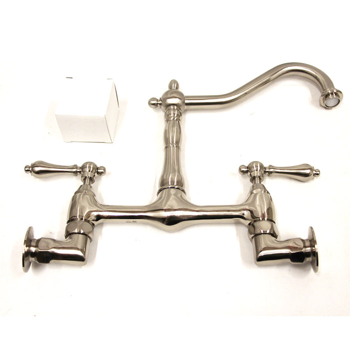 Signature Hardware Felicity Wall Mount Kitchen Faucet