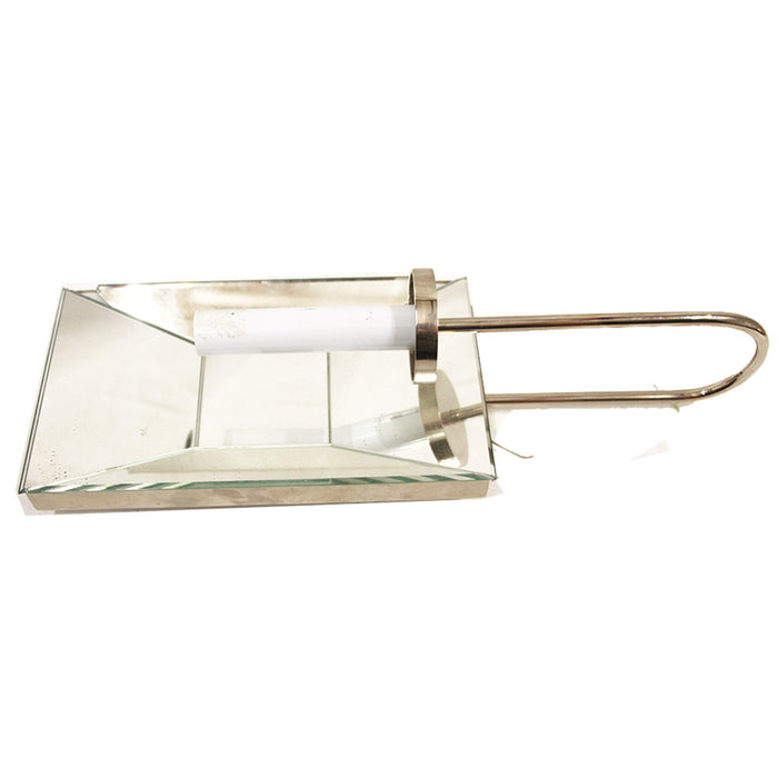 Cotswold Narrow Mirrored Sconce Chrome BROKEN CORNERS