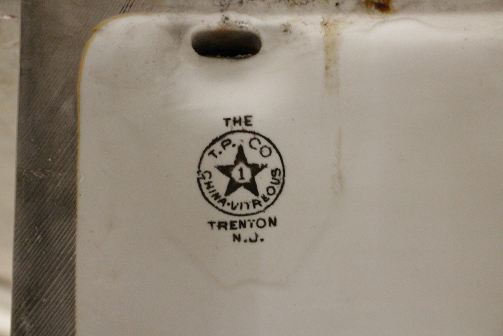 Antique Crane Toilet Wall Tank Vintage Plumbing Corsyn Vitroware