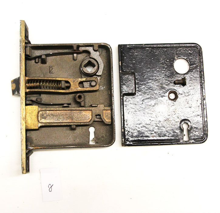 No. 2 Antique Mortise Box Door Hardware