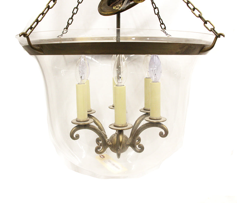 Visual Comfort CHC2110AB E. F. Chapman Country 6 Light 21 inch Antique-Burnished Brass Foyer Pendant Ceiling Light