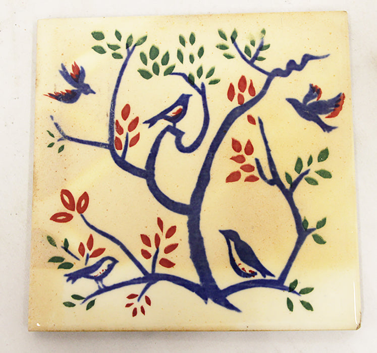Blue Bird Wheeler Tile