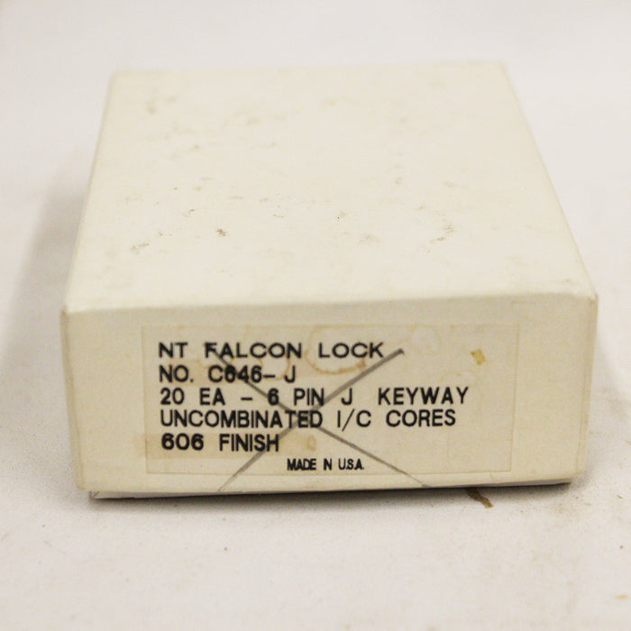 NT Falcon Lock Cores Lot of 8 Unused Locksmith Parts
