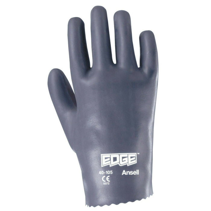 High Temp Nitrile Gloves Jersey Lined Safety Work Gloves 40-105 ANSELL Edge