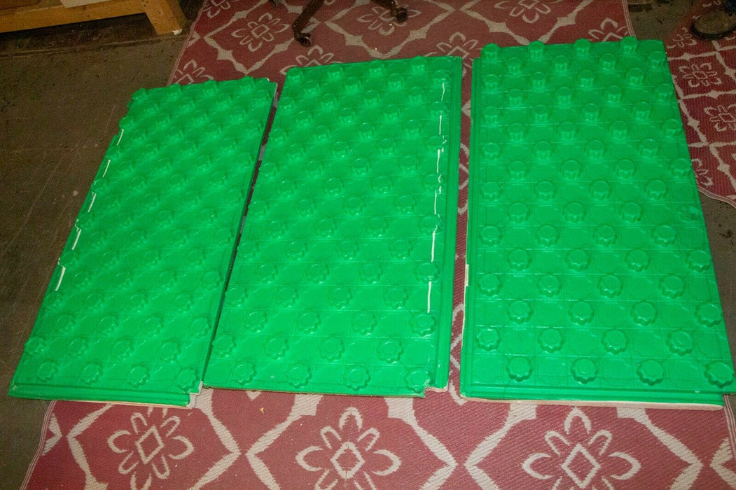 Creteheat Heated Floor Insulation Panel Board Lot of 10 2x4'