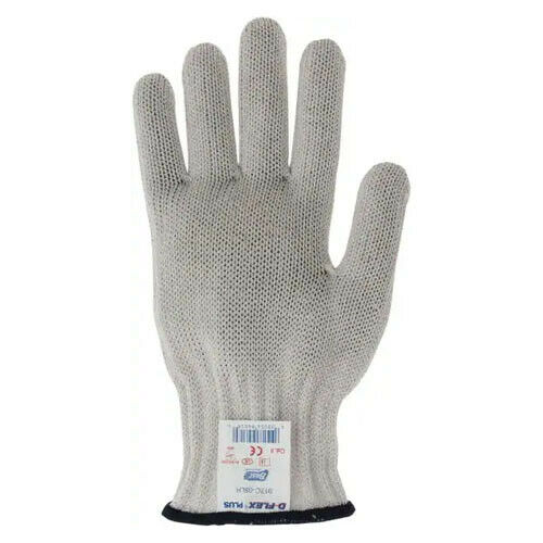 Cut Resistant Glove Dotted Size 10 D-Flex Left Hand Safety Work HPPE Yarn