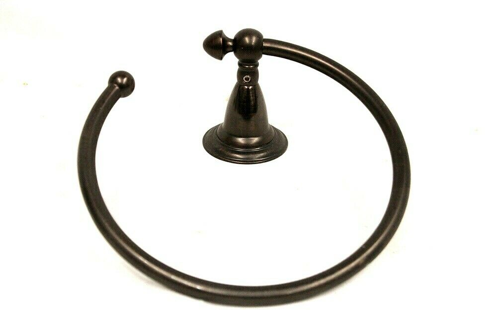 7" Bronze Towel Ring Wall Mounted Bathroom Accessory