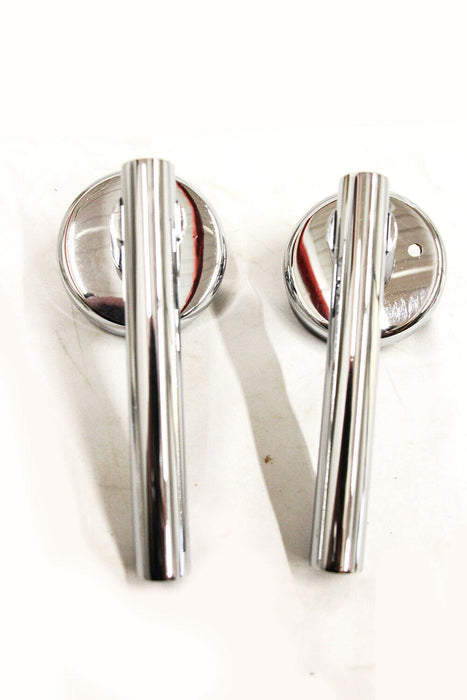 Sargent Privacy Door Knob Lever Set Polished Chrome Viva Collection Pair