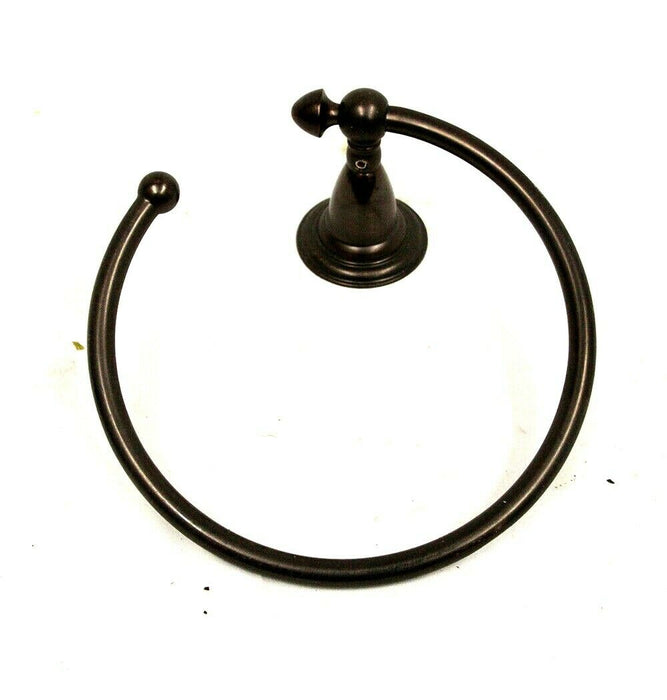 7" Bronze Towel Ring Wall Mounted Bathroom Accessory